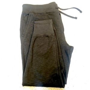 J Crew: men’s black cotton joggers: NWT